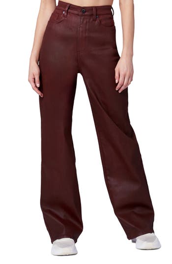 BLANKNYC BLANKNYC FRANKLIN COATED DENIM RIBCAGE JEANS