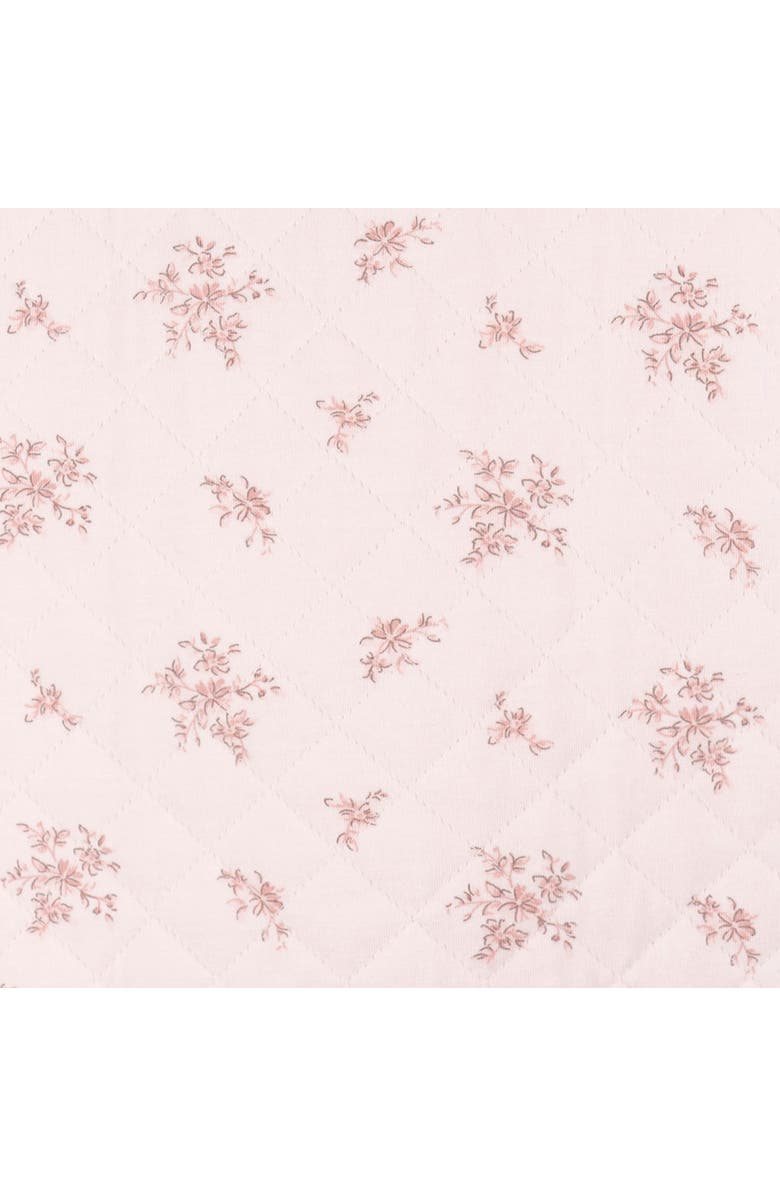 Just Born Pink Sleeveless Wearable Blanket, Alternate, color, Floral