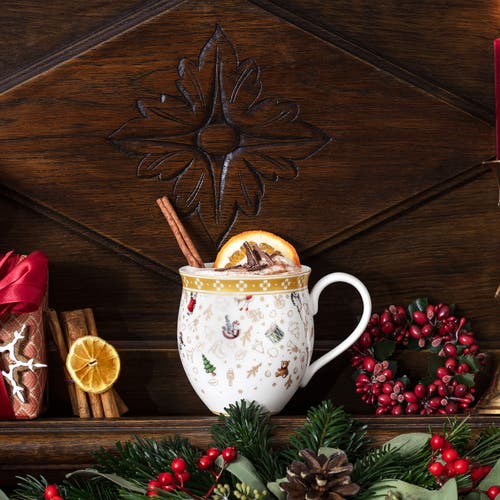 Villeroy & Boch Toy's Delight Mug  Anniversary Edition In Gold