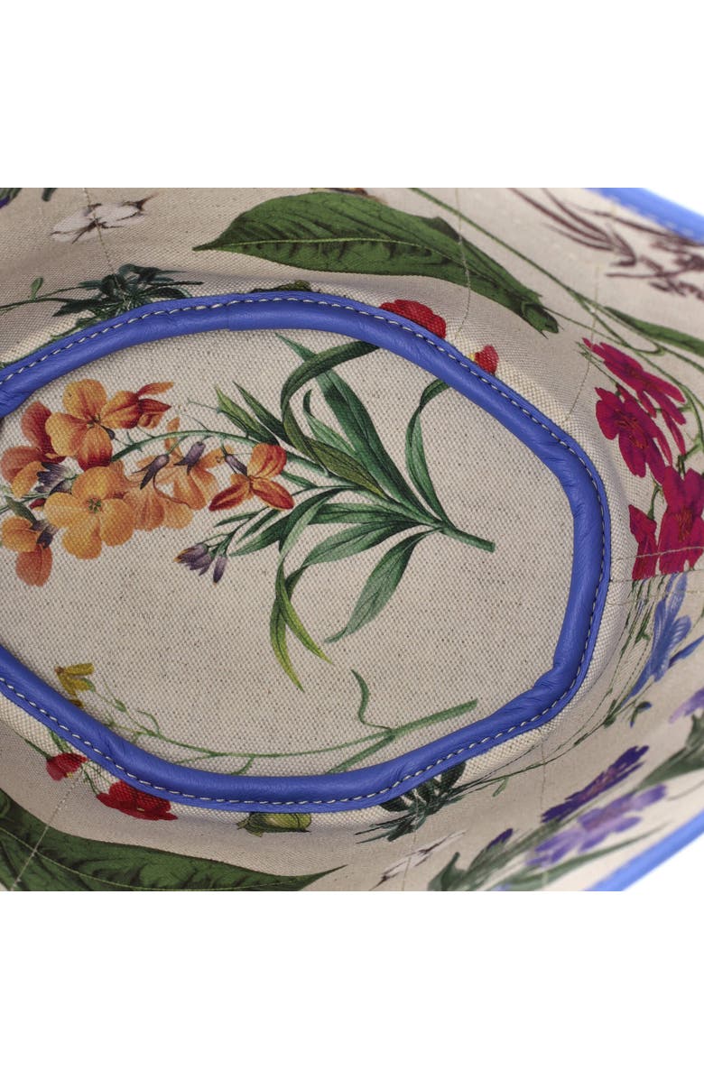 Pre-Owned Goyard Belharra Tote Coated Canvas PM, Alternate, color, Blue