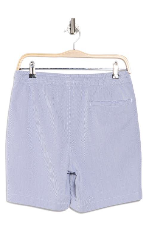 Brooks Brothers Friday Bedford Cord Shorts In Blue And White