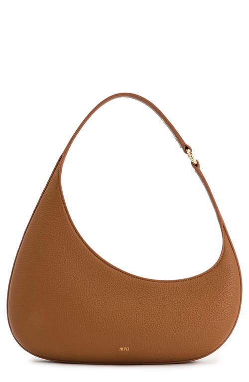 JW PEI Harlee Faux Leather Shoulder Bag in Brown at Nordstrom
