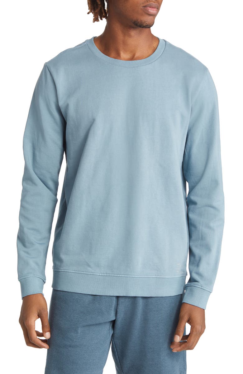 Onia Men's Garment Dye French Terry Sweatshirt, Main, color, 
