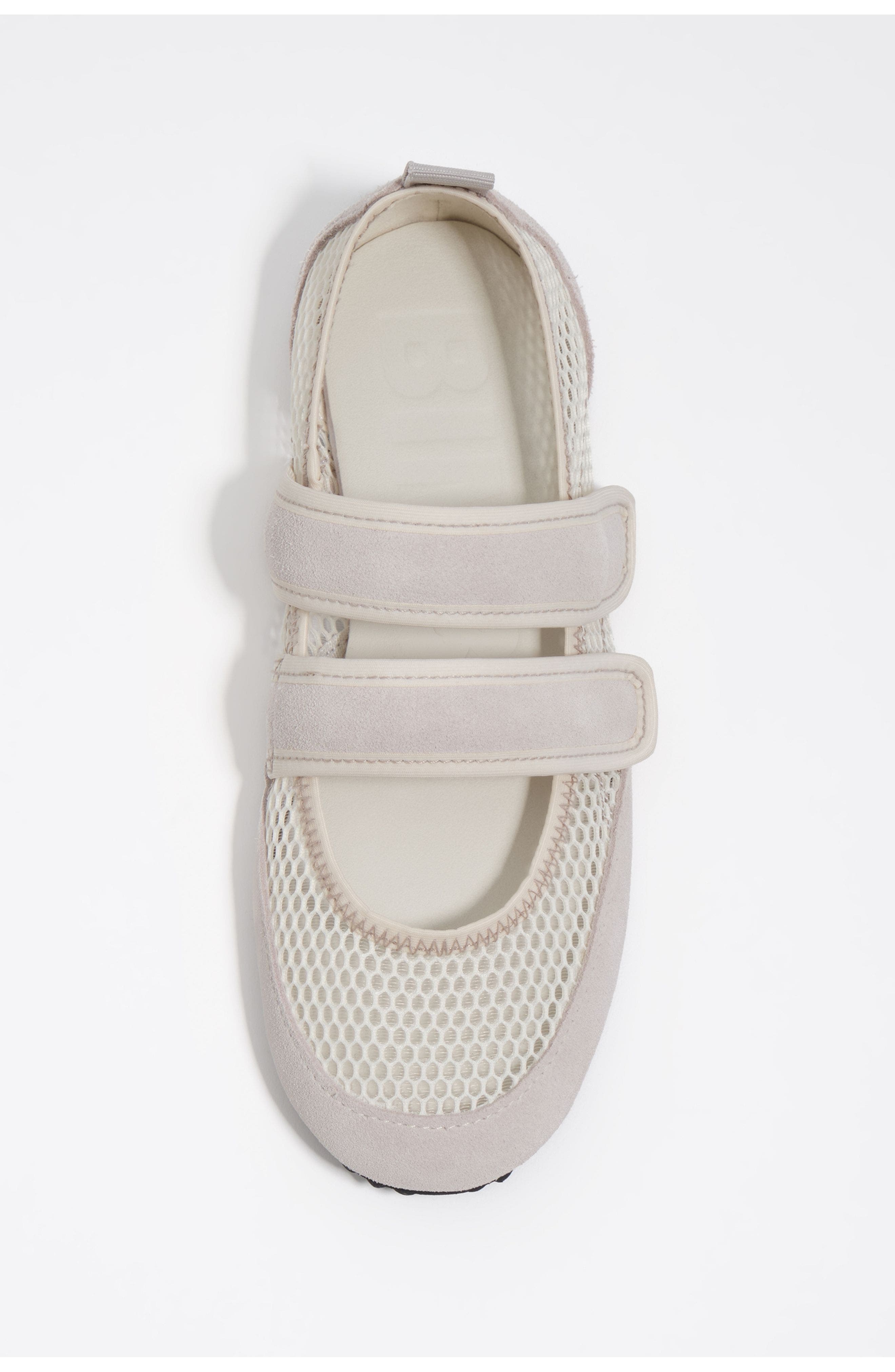 Ballerina Sneaker, Alternate, color, WHITE