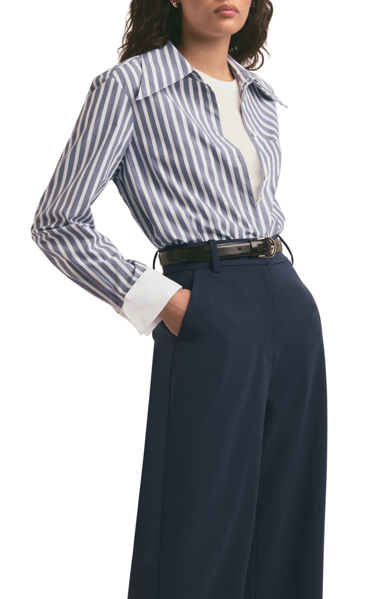 Favorite Daughter The Naomi Button-Up Shirt, Alternate, color, 