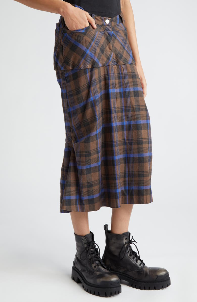 Collina Strada Rawr Cotton Blend Skirt, Alternate, color, 