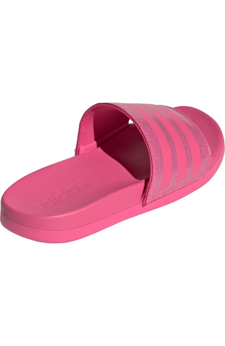 adidas Kids' Adilette Comfort Slide Sandal, Alternate, color, Pulse Magenta/ Bliss Pink