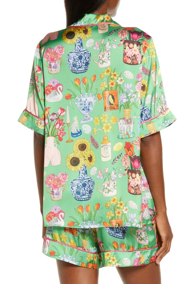 Karen Mabon Still Life Short Pajamas, Alternate, color, 