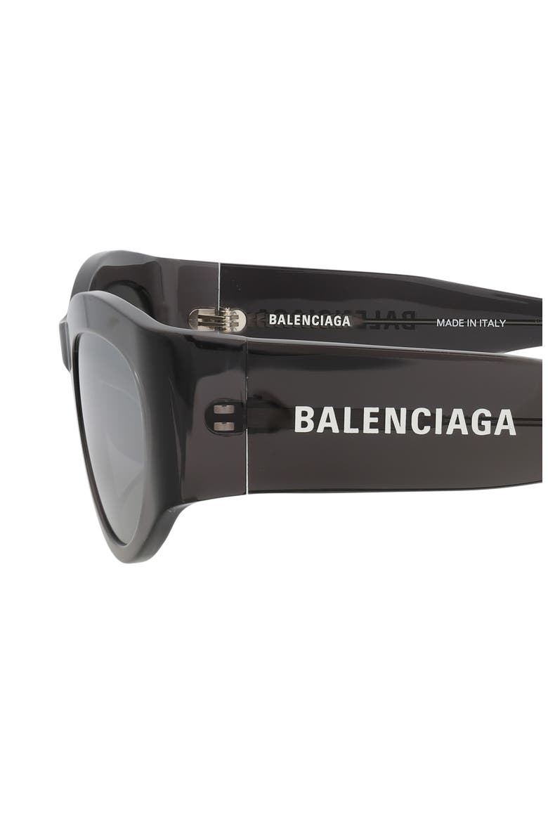 54mm Cat Eye Sunglasses, Alternate, color, GREY GREY SILVER