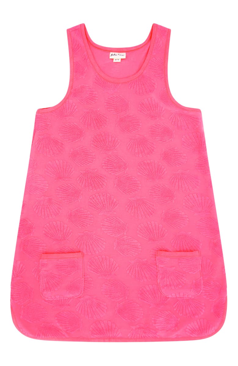 Feather 4 Arrow Kids' Terry Cover-Up Tank Dress, Main, color, Pink Sunset