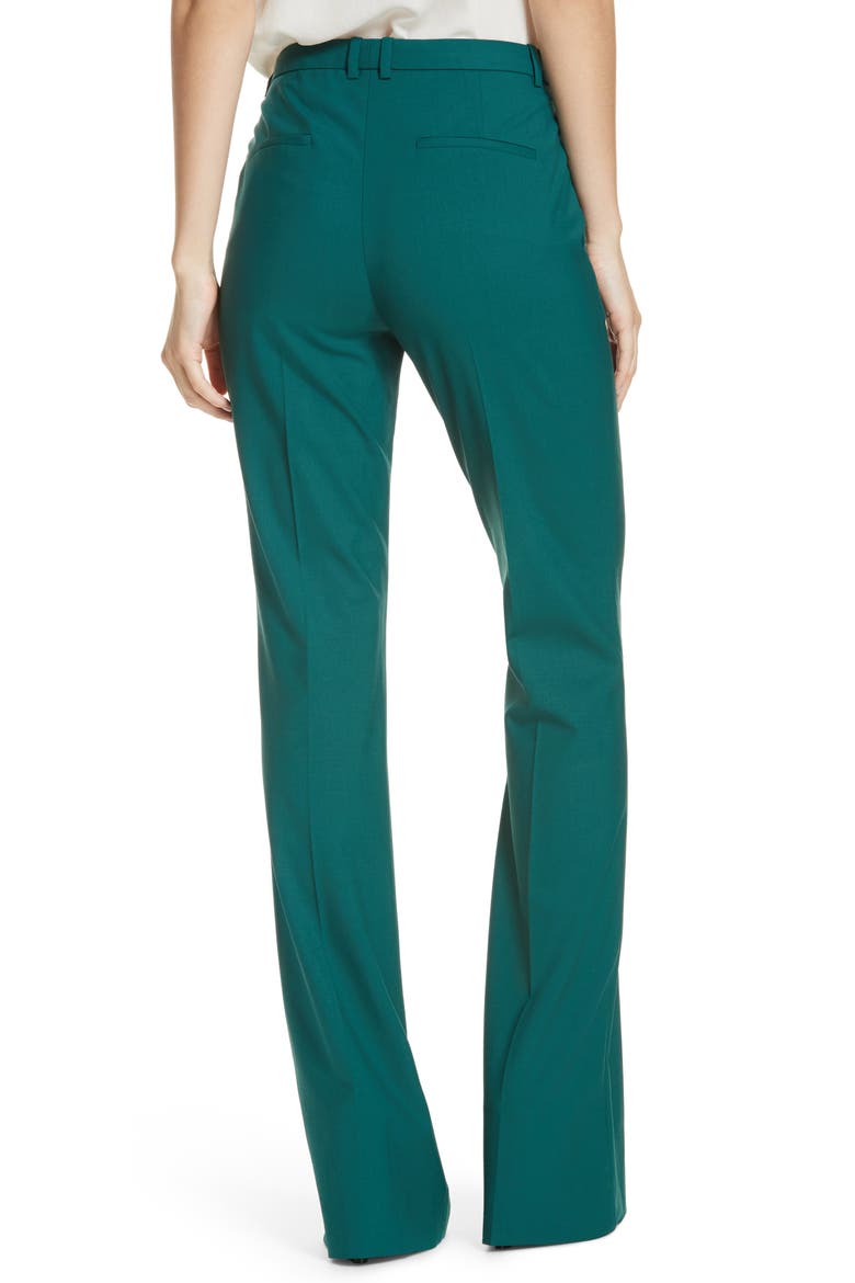 Demitria 2 Stretch Good Wool Suit Pants, Alternate, color, BRIGHT POPLAR