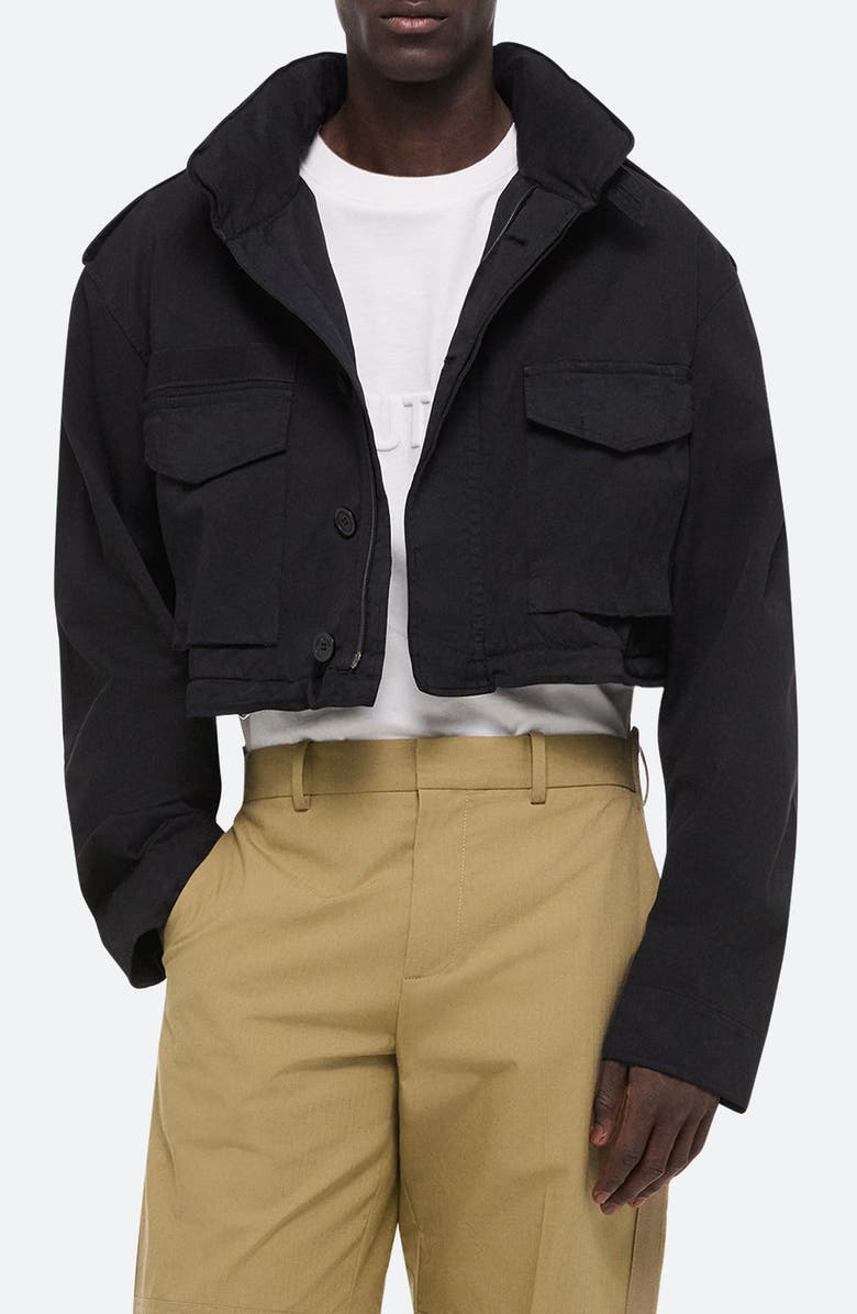 Helmut Lang Dissected Zip Panel Field Jacket, Alternate, color, 