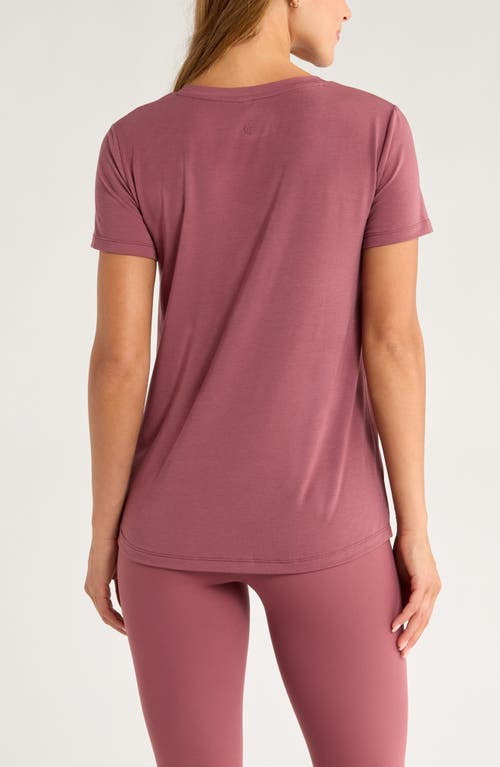 Zella Breathe Active T-shirt In Pink