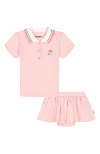 Juicy Couture Kids' Terry Polo & Skirt Set