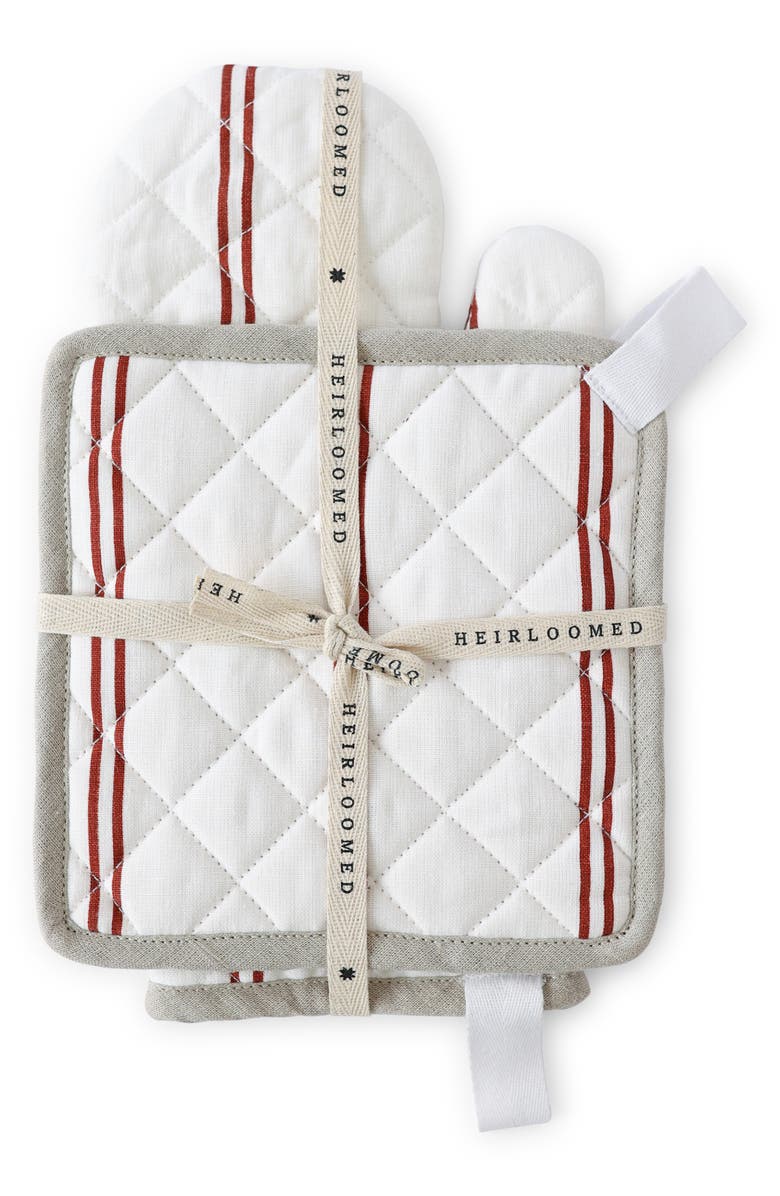 Heirloomed Collection Oven Mitt & Potholder Set, Alternate, color,