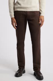 Johnston & Murphy Straight Leg Stretch Pima Cotton Pants