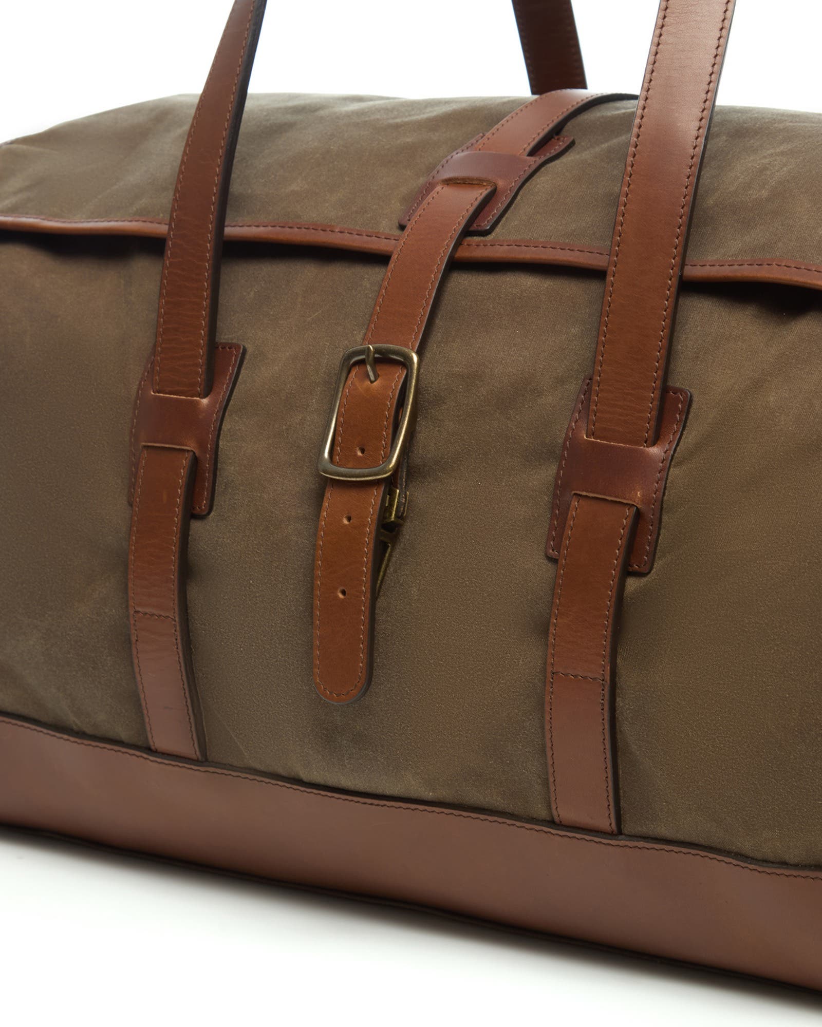 Flynn 20" Waxed Canvas Weekender, Alternate, color, Olive