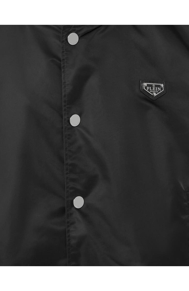 PHILIPP PLEIN Baseball Bomber Jacket Men, Alternate, color, Black