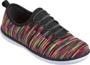 Comfortview The CV Sport Ariya Textured Knit Slip On Sneaker