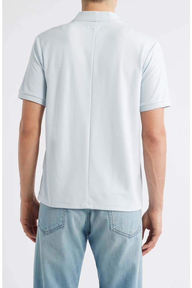 Slim Fit Tech Piqué Polo, Alternate, color, ARCTIC