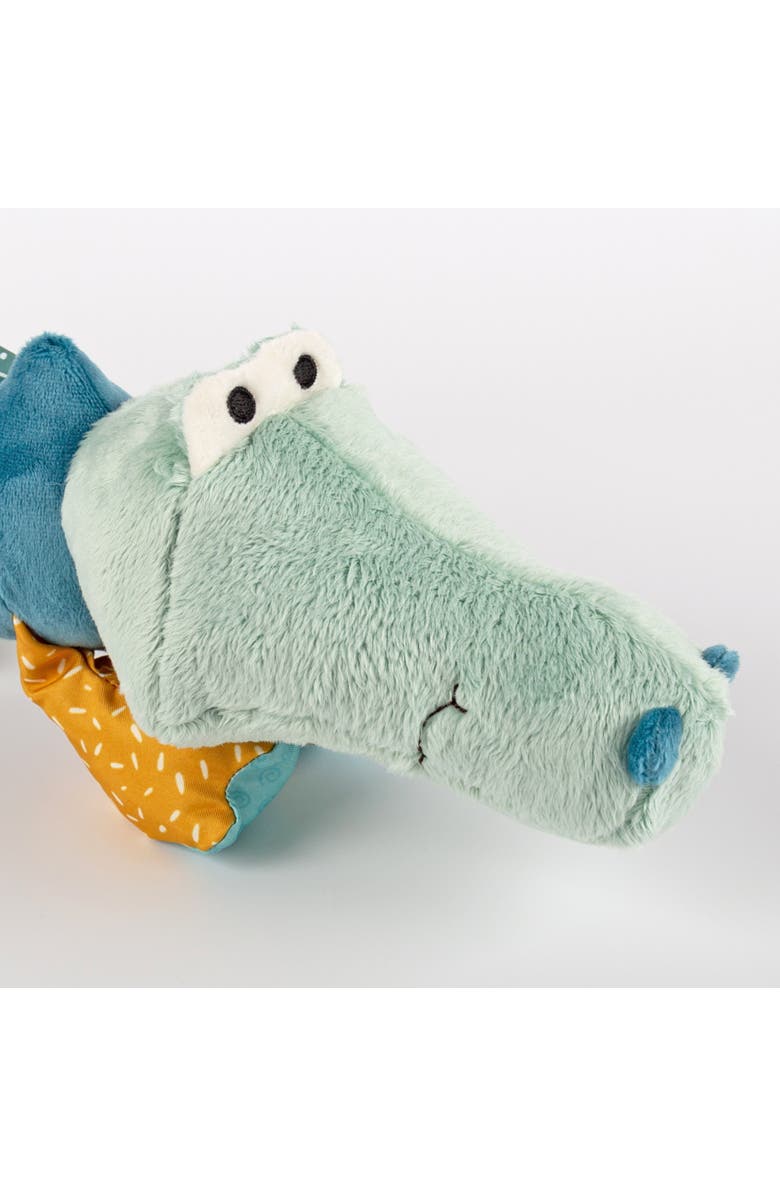 sigikid Patchwork Crocodile Plush Toy, Alternate, color, Multicolored