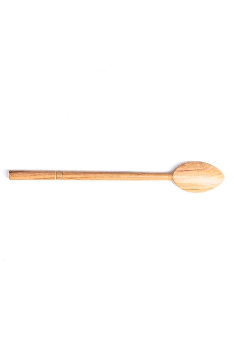 Handcrafted Olive Wood Cooks Spoon, Alternate, color, 12 inch