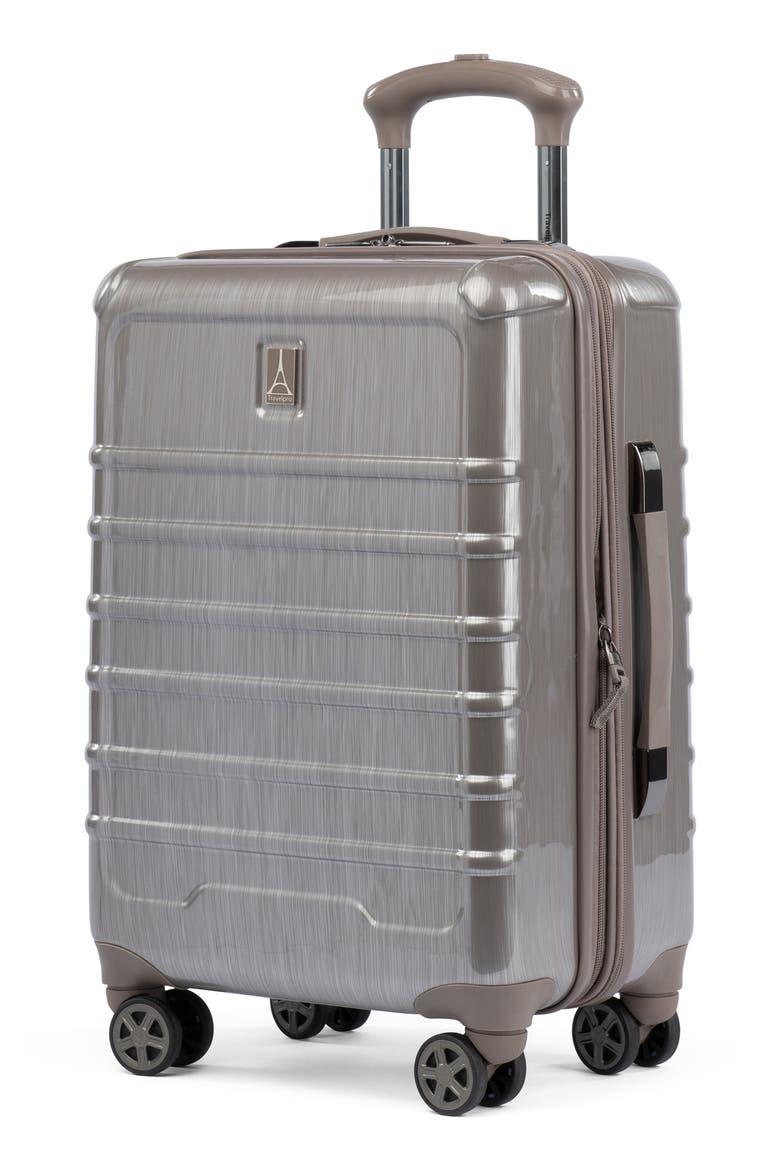 Rollmaster™ Lite 20" Expandable Carry-on Hardside Spinner Luggage, Alternate, color, CHAMPAGNE