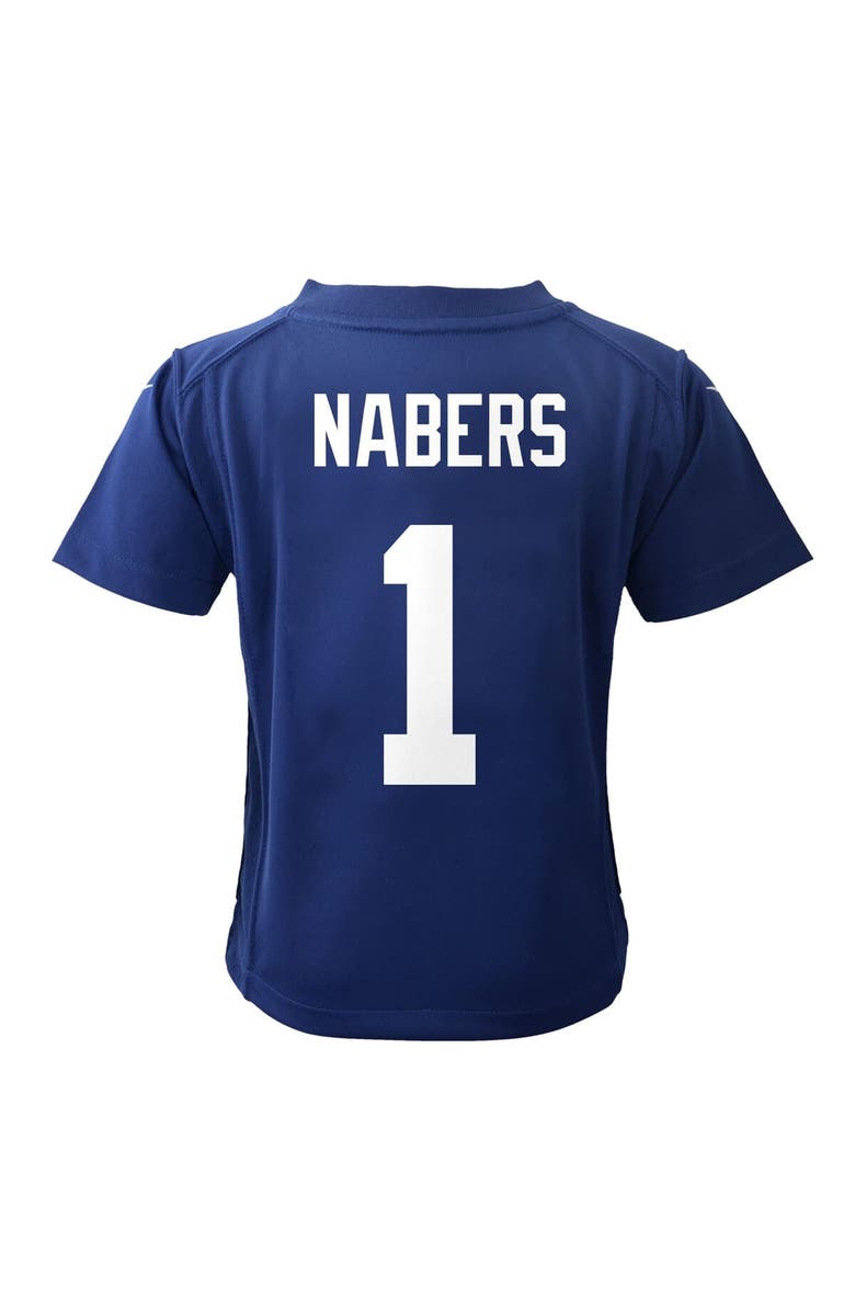 Nike Infant Nike Malik Nabers Royal New York Giants Team  Player Game Jersey, Alternate, color, Royal