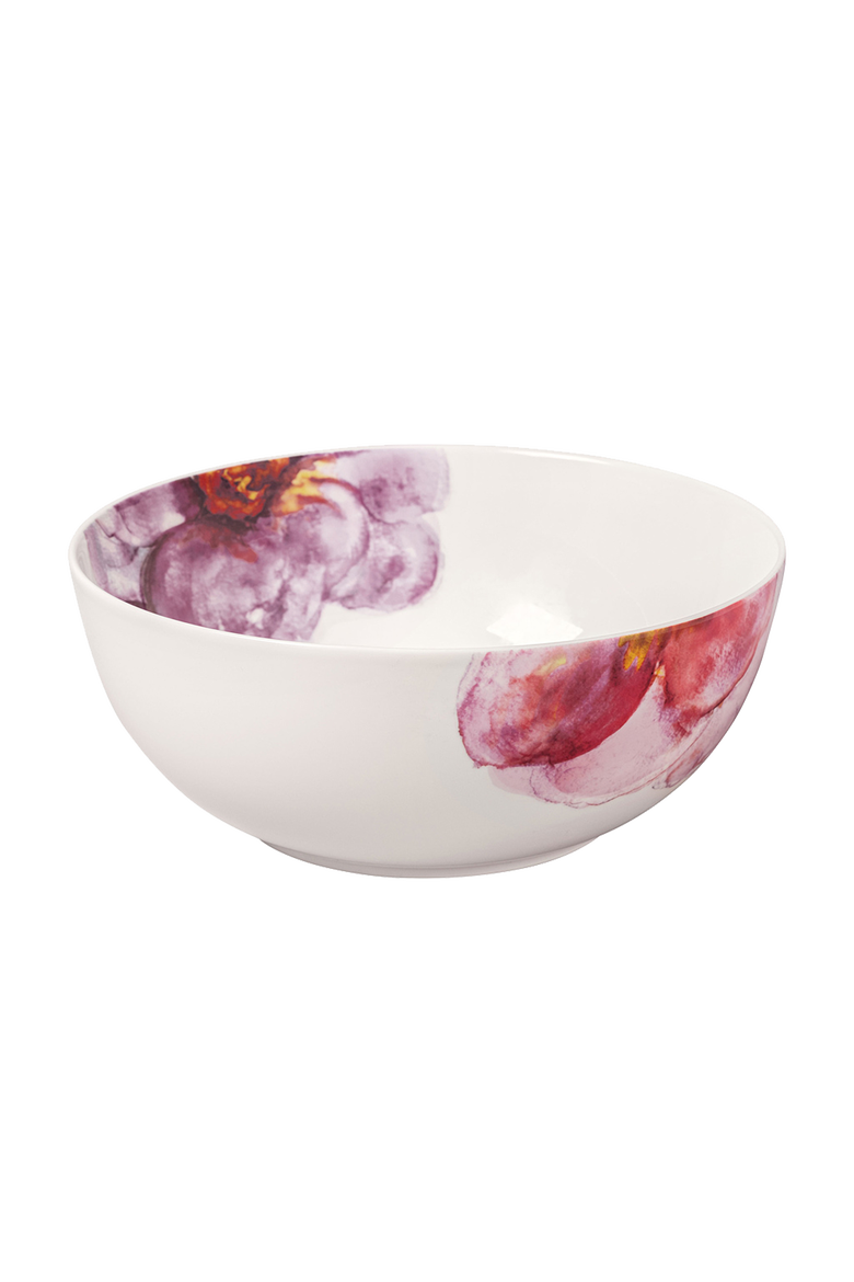 Rose Garden Round Vegetable Bowl, Main, color, pink