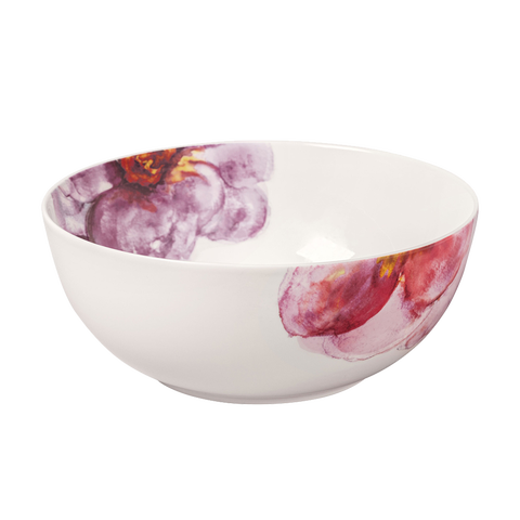 Rose Garden Round Vegetable Bowl