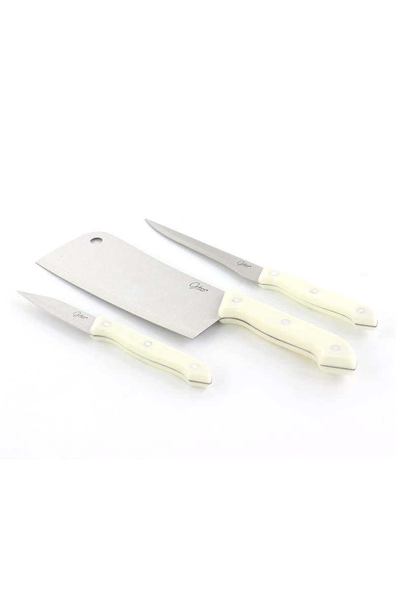 Wildcraft 10 Piece Cutlery Set With Cutting Board, Alternate, color, White