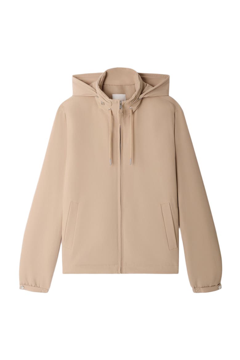 Hooded zip-up jacket, Alternate, color, Sand