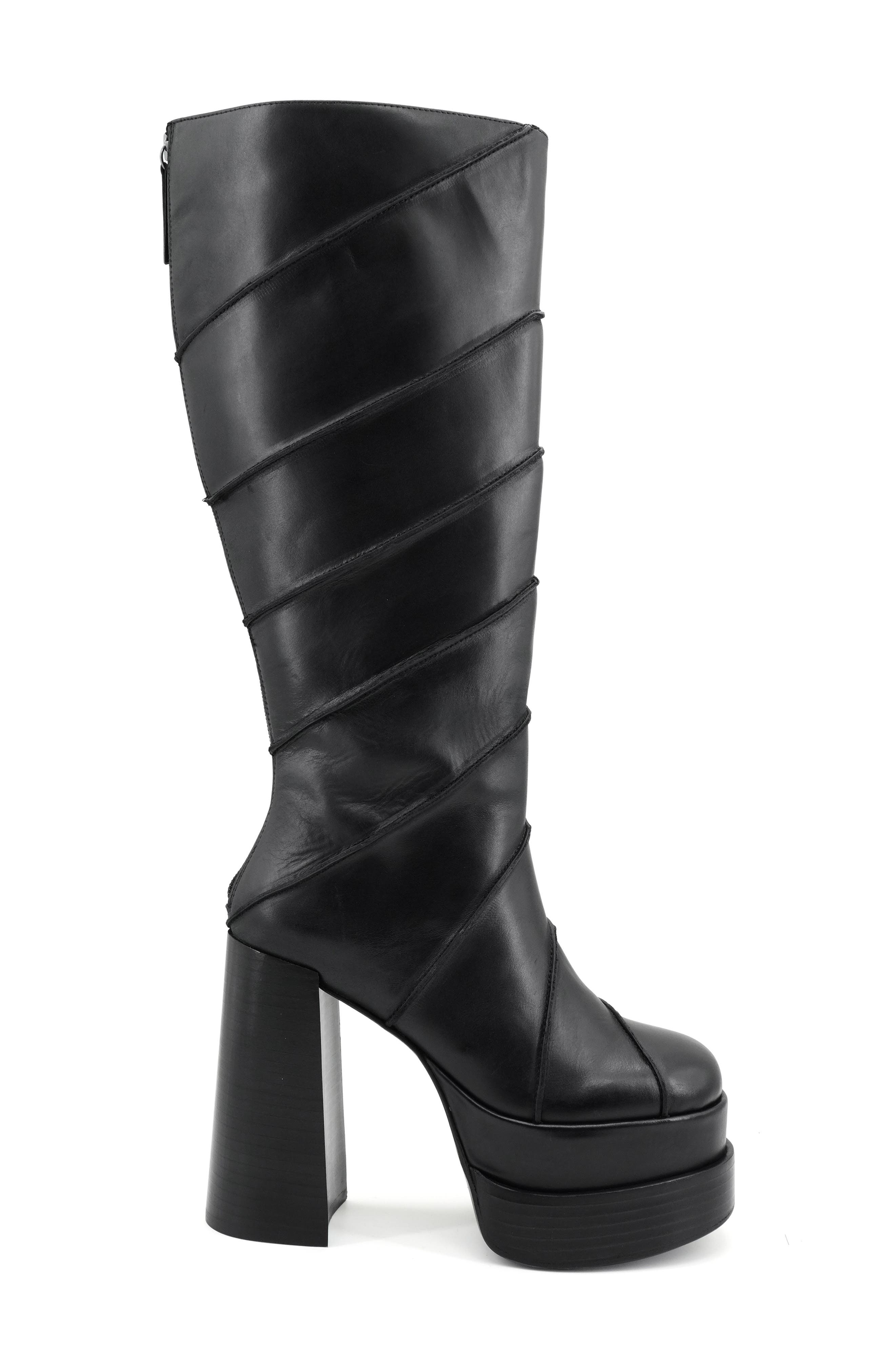 ZIGI Albania Platform Waterproof Boot, Alternate, color, Black Light