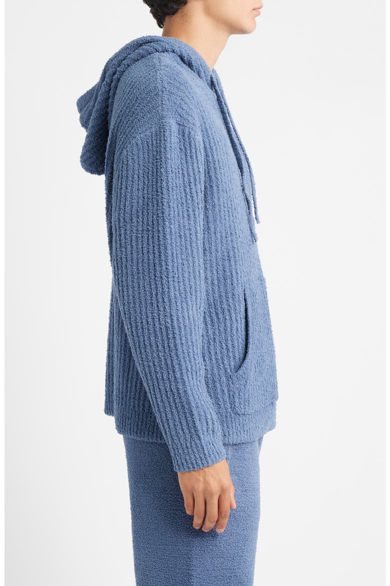 Finnegan Rib Hoodie, Alternate, color, DARK WAVE