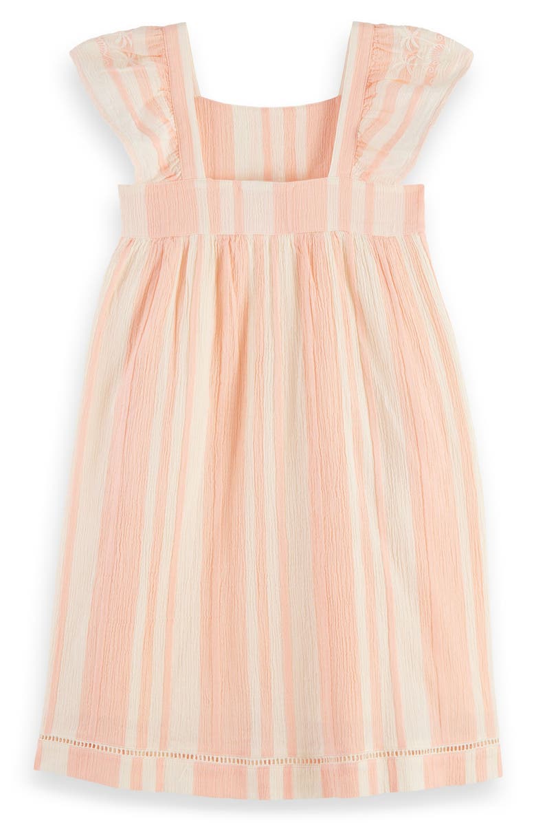 Scotch & Soda Kids' Stripe Cotton Dress, Alternate, color, 