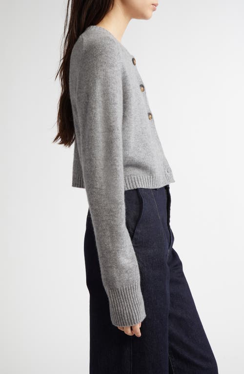 LOULOU STUDIO LOULOU DE SAISON ZEPHIR CROP CASHMERE CARDIGAN