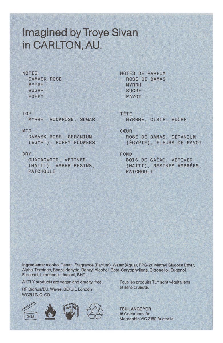 TSU LANGE YOR Sages Rose Eau de Parfum, Alternate, color, 