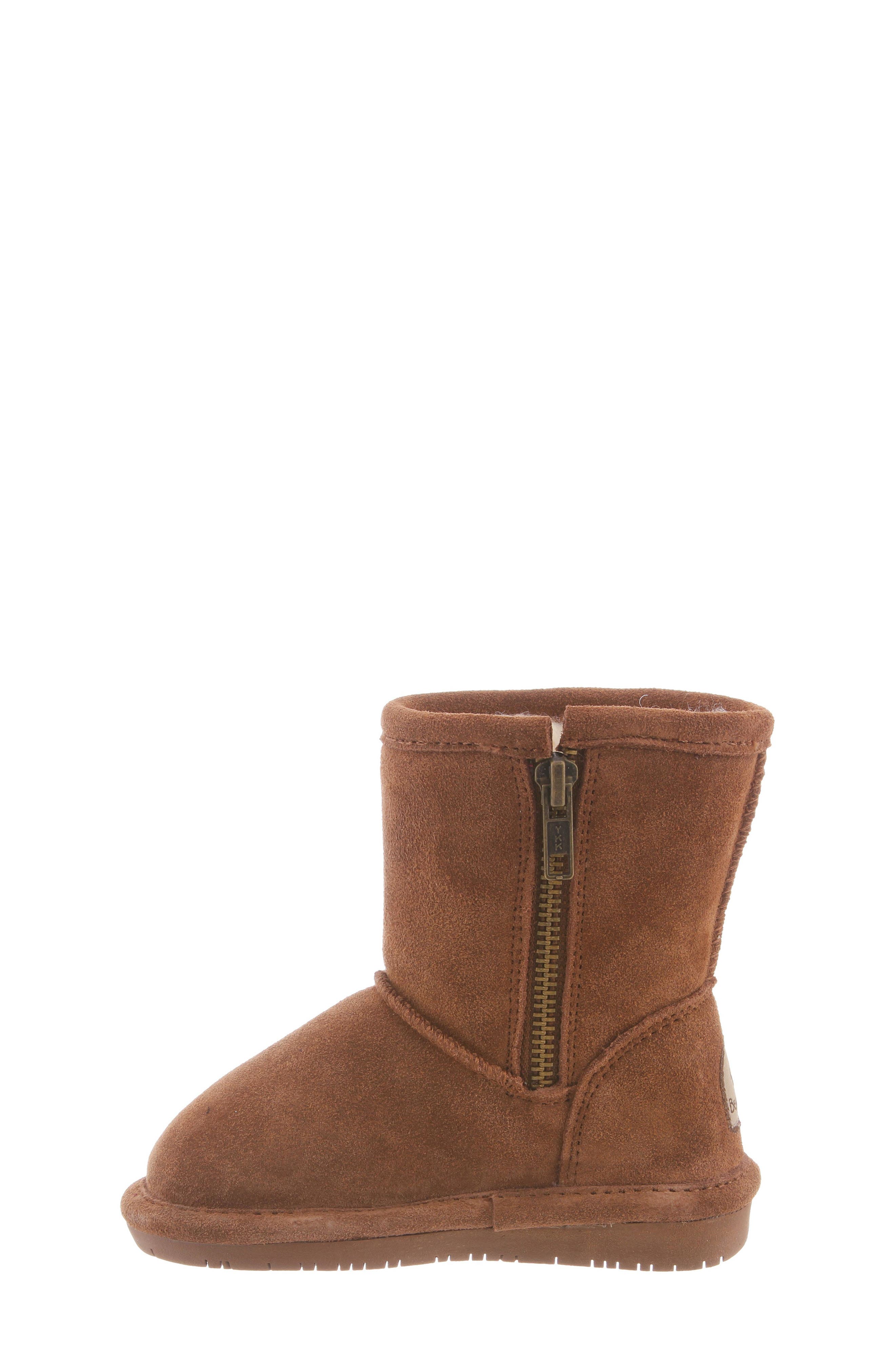 Kids' Emma Faux Shearling Boot, Alternate, color, HICKORY II