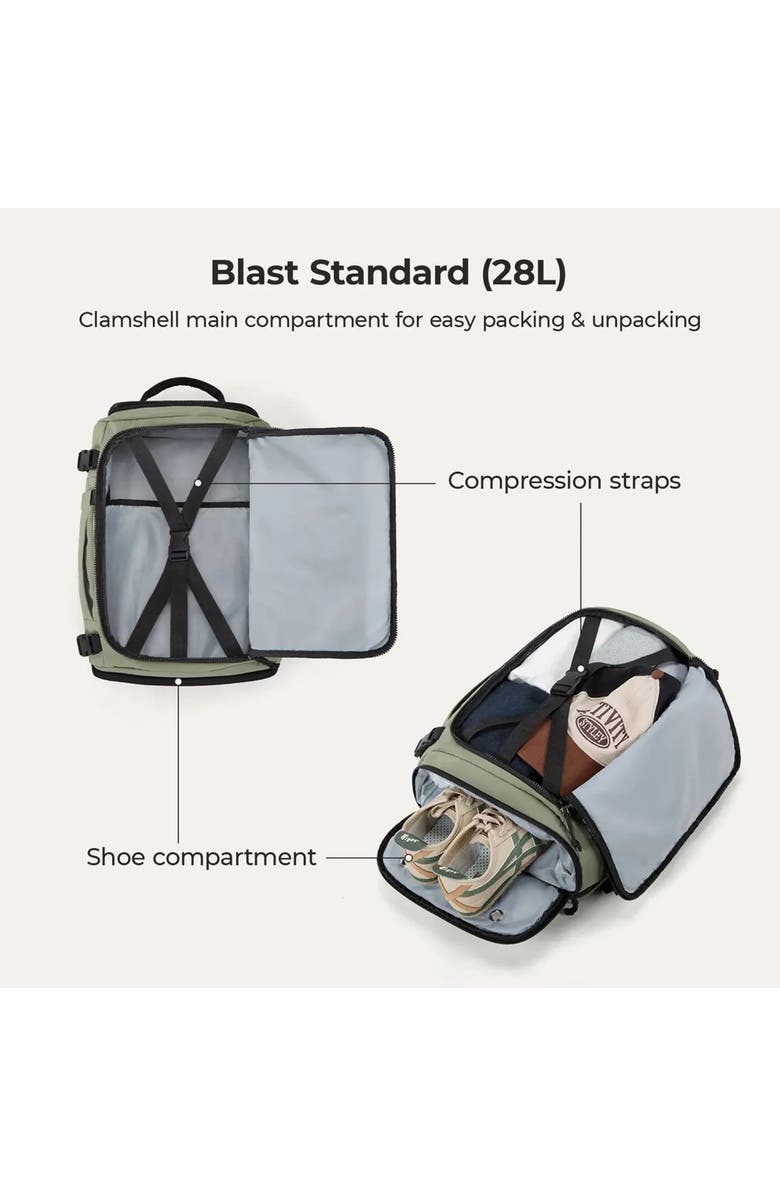 Blast Quick Access Carry On Travel Backpack in Pattern Blast Quick Access Carry On Travel Backpack in Pattern