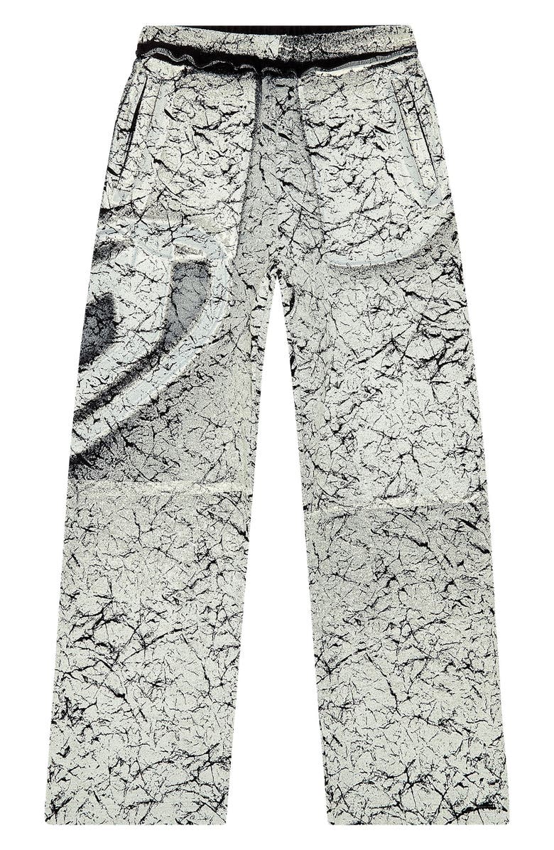 DIESEL<sup>®</sup> Markoval Coated Cotton Fleece Track Pants, Alternate, color, 