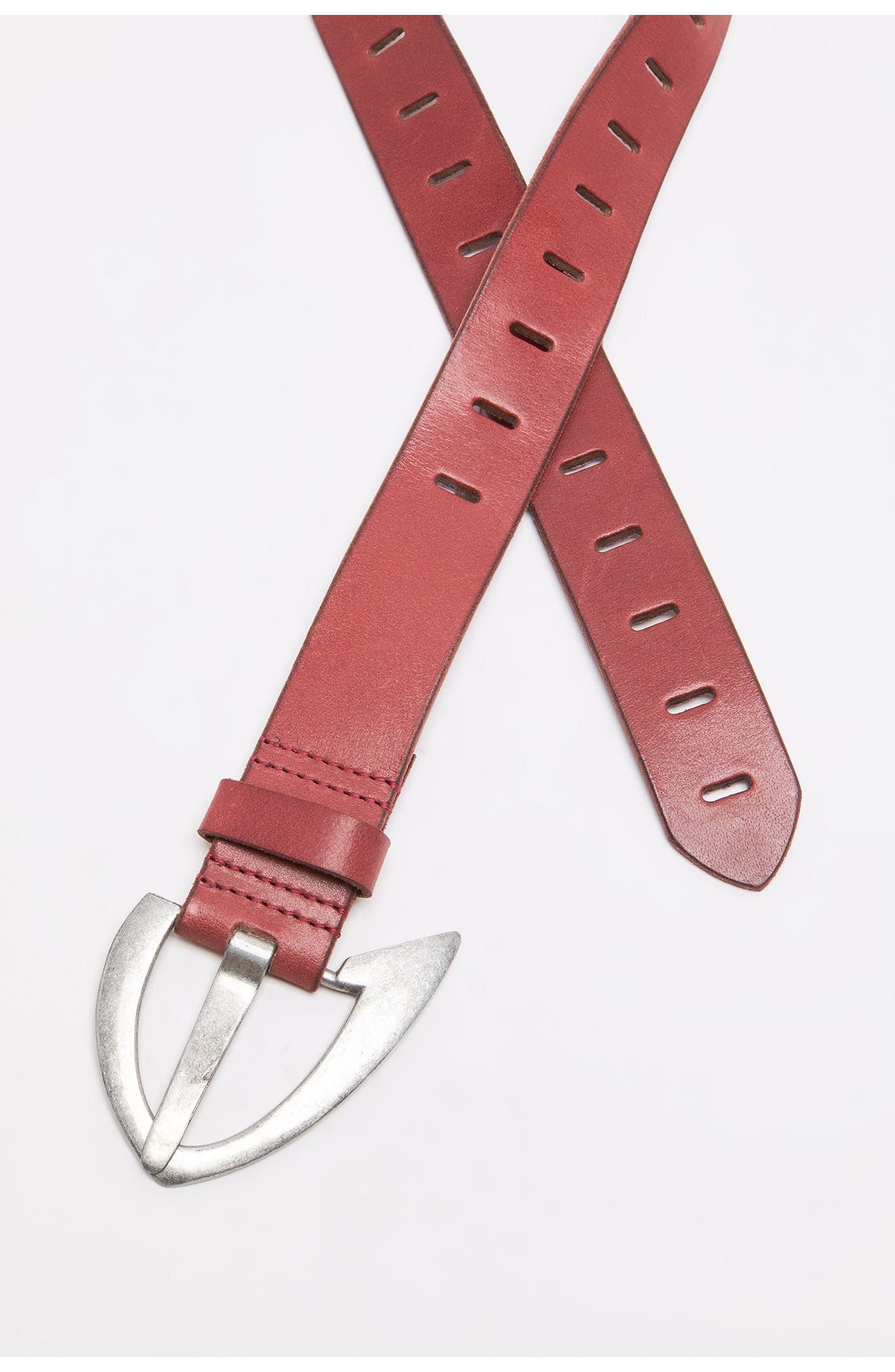 Free People Noa Leather Belt (Women) | Nordstrom