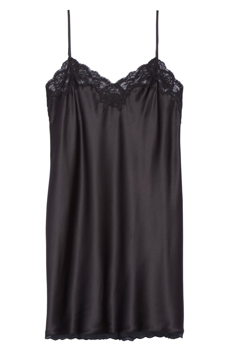 Lauren Ralph Lauren Lace Trim Chemise, Alternate, color, 