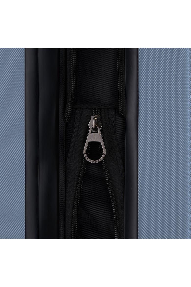 Brussels Hardside Carry-on Luggage with Expansion, Alternate, color, Stormy