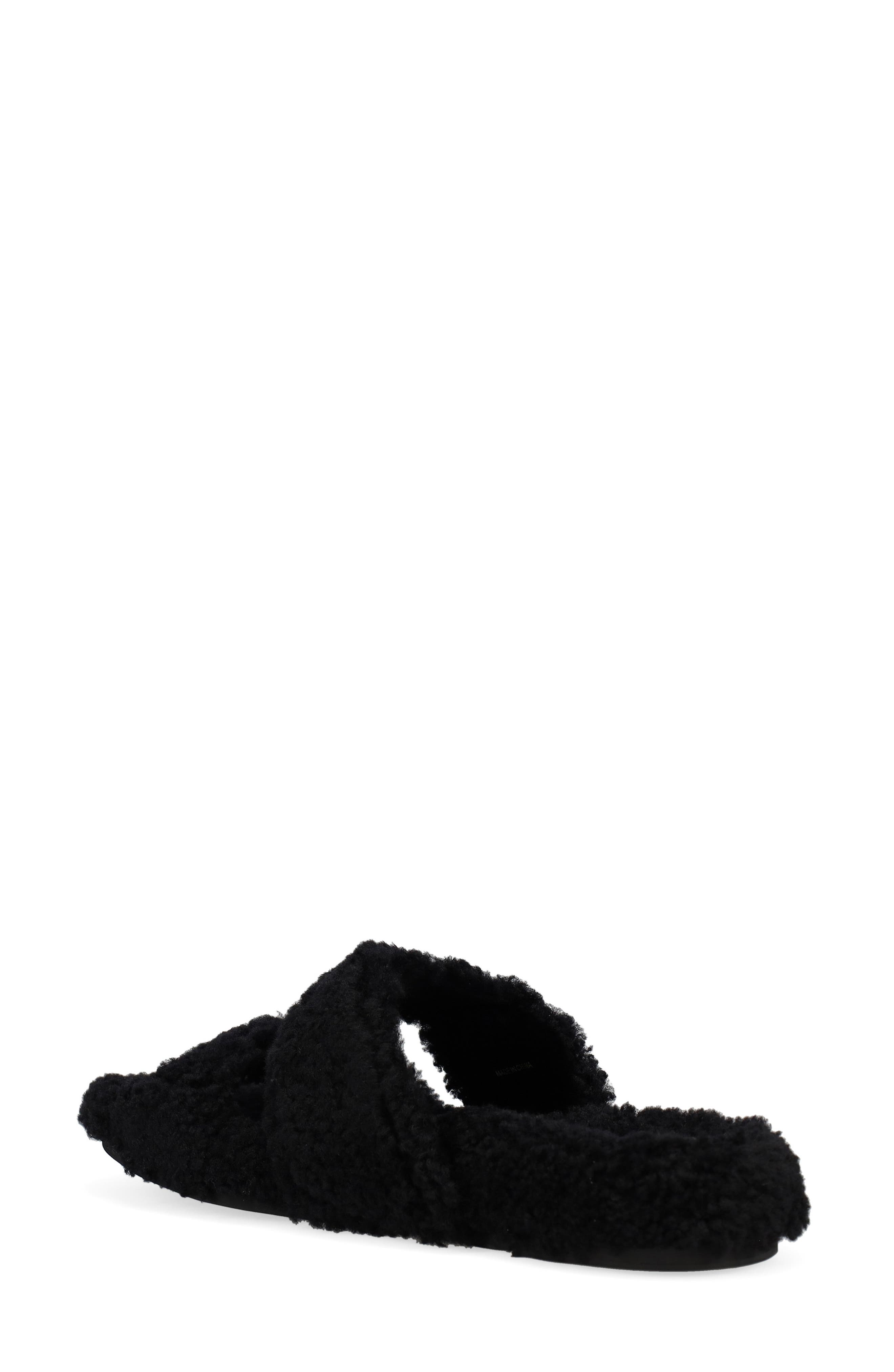 Eileen Fisher Lully Genuine Shearling Slipper, Alternate, color, 
