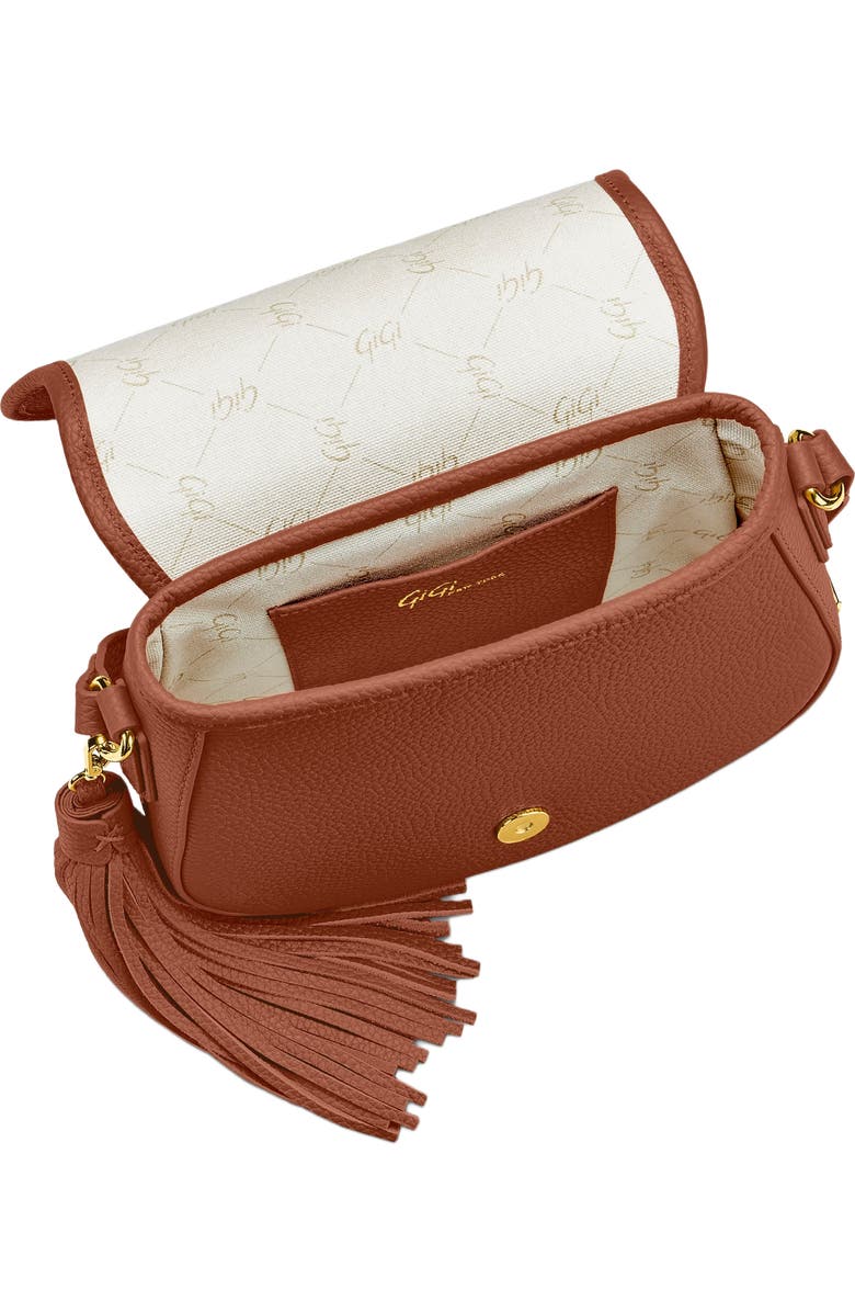 GiGi New York JENNI SADDLE BAG, Alternate, color, Saddle
