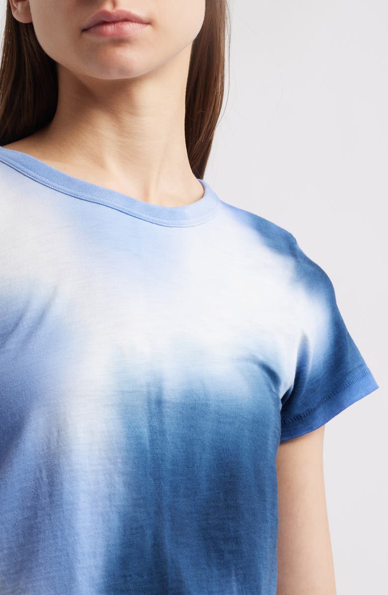 rag & bone The Slub Tie Dye Cotton T-Shirt, Alternate, color, 
