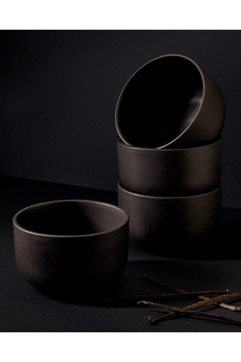 Minimalist Dinnerware Set, Alternate, color, Black