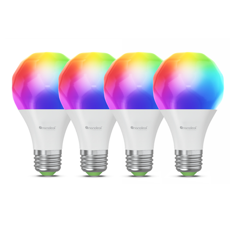 Caveman Matter & Wi-Fi A19 Smart LED Light Bulb (4 Pack)