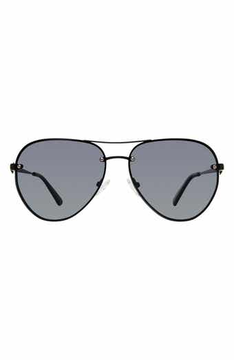Kurt Geiger London Shoreditch 60mm Rimless Aviator Sunglasses