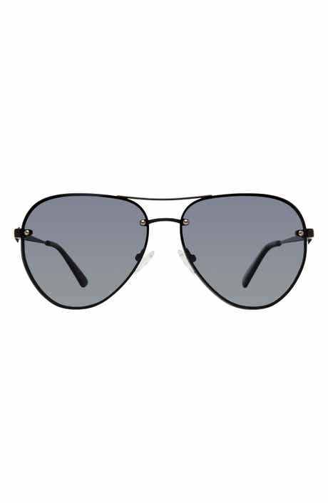 Shoreditch 60mm Rimless Aviator Sunglasses